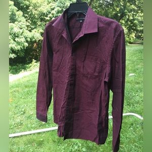 Report Collection, Slim Fit Dress Shirt; Size 16